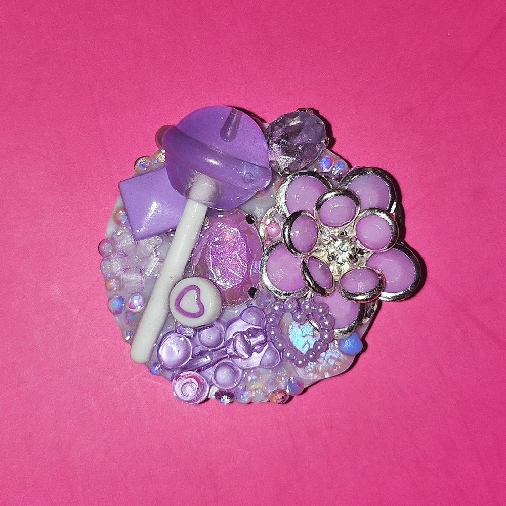 Purple Phone Grip